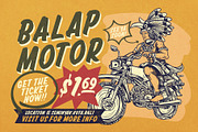 Deertail Brush Typeface, a Handwritten Font by alit design (Thumbnail 5 of 17)