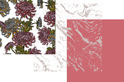 Chrysanthemum Maximalist Floral, a Pattern Graphic by NayaChu (Thumbnail 7 of 9)
