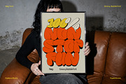 Nag | Retro Groovy Bubble Font, a Sans Serif Font by Koplexs Studio (Thumbnail 7 of 10)