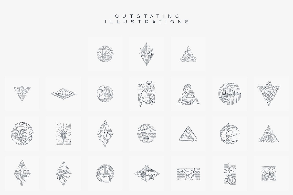 Kavo Font Bundle 17in1 + 24 logos, a Serif Font by VP Fonts (Photo 22 of 23)