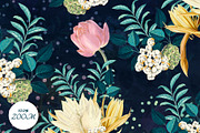 Botanic Glow Pattern & Motifs, a Pattern Graphic by GND ART STUDIO (Thumbnail 8 of 8)