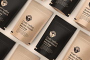 Craft Paper Coffee Pouch Bag Mockup, a Cups & Container Mockup by Ram Studio LLC (Thumbnail 11 of 11)