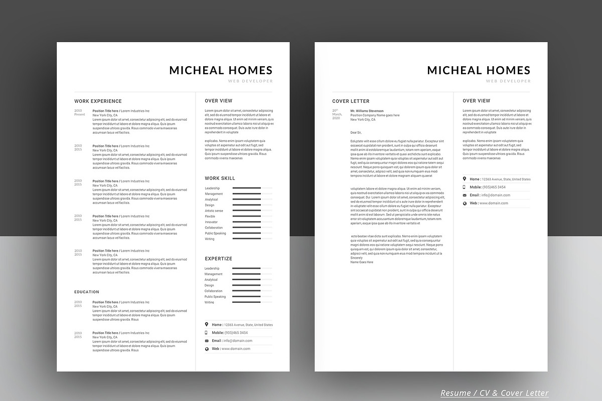 Resume, a Resume Template by paulresume (Photo 2 of 3)