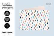 UKA Greeting Card Photoshop Mockups, a Product Mockup by Rocket & Indigo (Thumbnail 7 of 11)