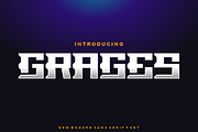 Grages - Font, a Sans Serif Font by artchiles_design (Thumbnail 1 of 5)
