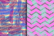 Palm leaves, a Pattern Graphic by Alla_Ri_Shop (Thumbnail 2 of 6)