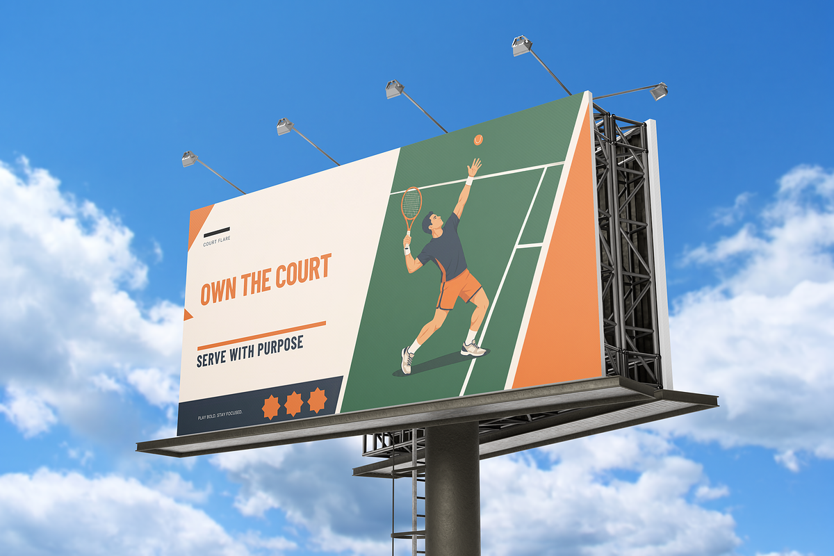 Outdoor Triangular Billboard Mockup, an Advertising Mockup by DSNA Mockup (Photo 5 of 5)
