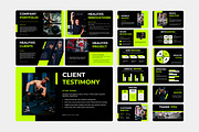 Healfixs Gym Keynote Presentation, a Presentation Template by Kren Studio (Thumbnail 7 of 8)