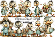 Whimsical Duck PNG Clipart, a Seasonal Illustration by OK Design (Thumbnail 1 of 6)