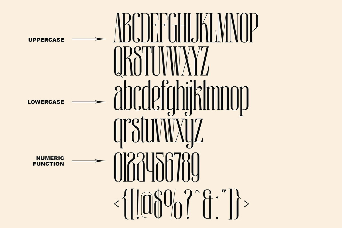 Autumn - Unique Display Serif, a Serif Font by Luna Shop (Photo 2 of 6)