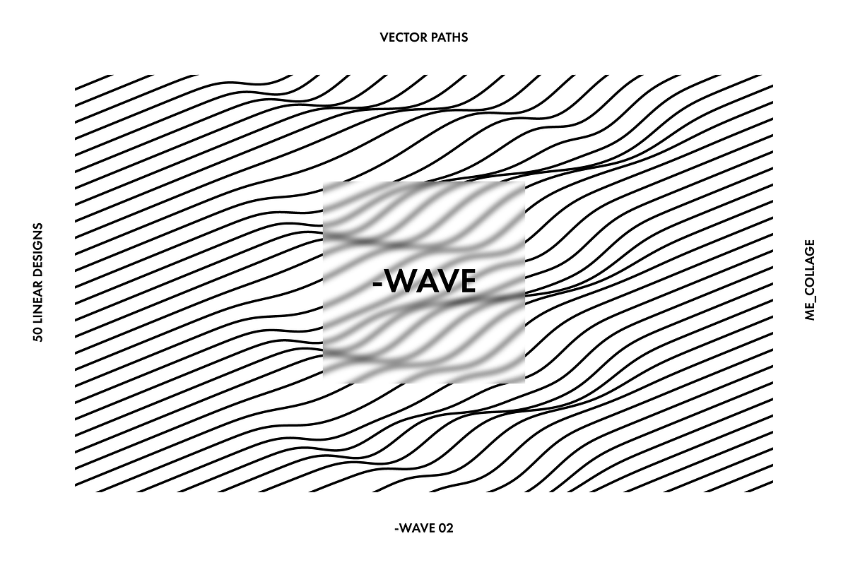 WAVE 02 - 50 Minimal Linear Designs, an Object Graphic by ME_COLLAGE (Photo 32 of 32)