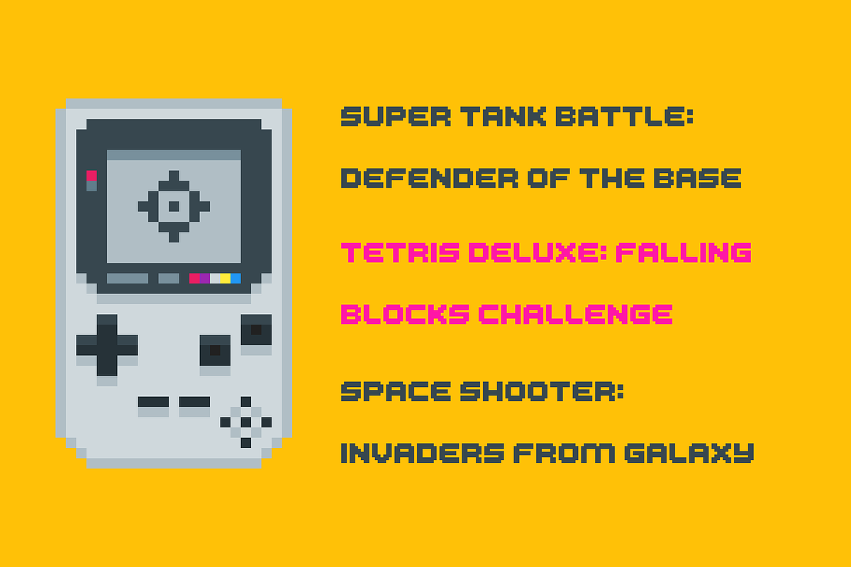Bitrage Cyrillic Pixel Typeface, a Sans Serif Font by alpercakici (Photo 4 of 17)