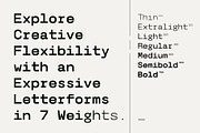 Gail Rock - Typewriter Branding Font, a Sans Serif Font by Casloop Studio (Thumbnail 3 of 9)