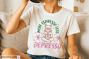 Cat Coffee Espresso Funny Hand-drawn, a Graphic by mh_arif (Thumbnail 2 of 4)