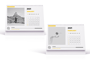 Desk Calendar Template