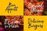 Delista - Handwritten Brush Font, a Script Font by Weape Studio (Thumbnail 8 of 9)