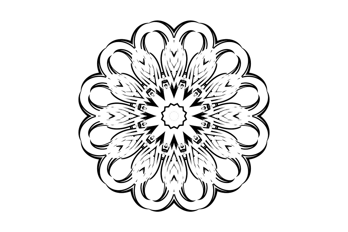 High Quality Mandala Clipart Bundle, a Decorative Illustration by NJ Himel (Photo 62 of 103)