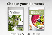 Healthy Food Pinterest Canva, a Social Media Template by Talipic Designs (Thumbnail 4 of 7)