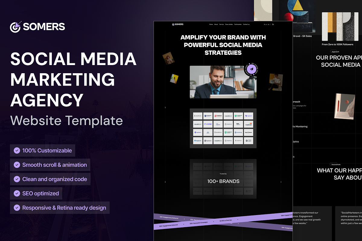 Somers - Marketing Agency Template