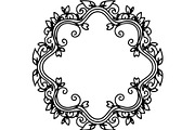 20 Simple Floral Monogram Frame, an Object Graphic by Designer_Momina (Thumbnail 18 of 18)