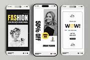 Fashion Social Media Story Post, a Social Media Template by MightyDesign (Thumbnail 1 of 6)
