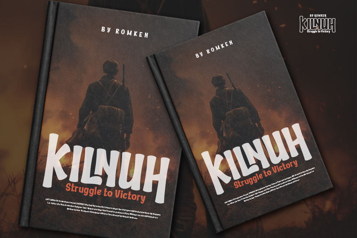 Kwuter is a display typeface designe, a Sans Serif Font by twinstd (Photo 4 of 10)
