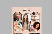 Makeup Flyer Template, a Flyer Template by MightyDesign (Thumbnail 4 of 8)