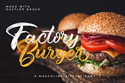 Hustler Brush, a Script Font by Debut Studio (Thumbnail 2 of 7)