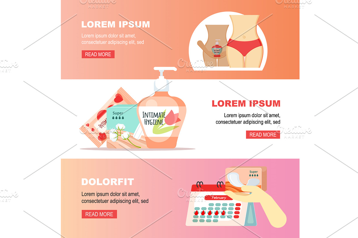 menstruation period. women health, an Object Illustration by Multigon
