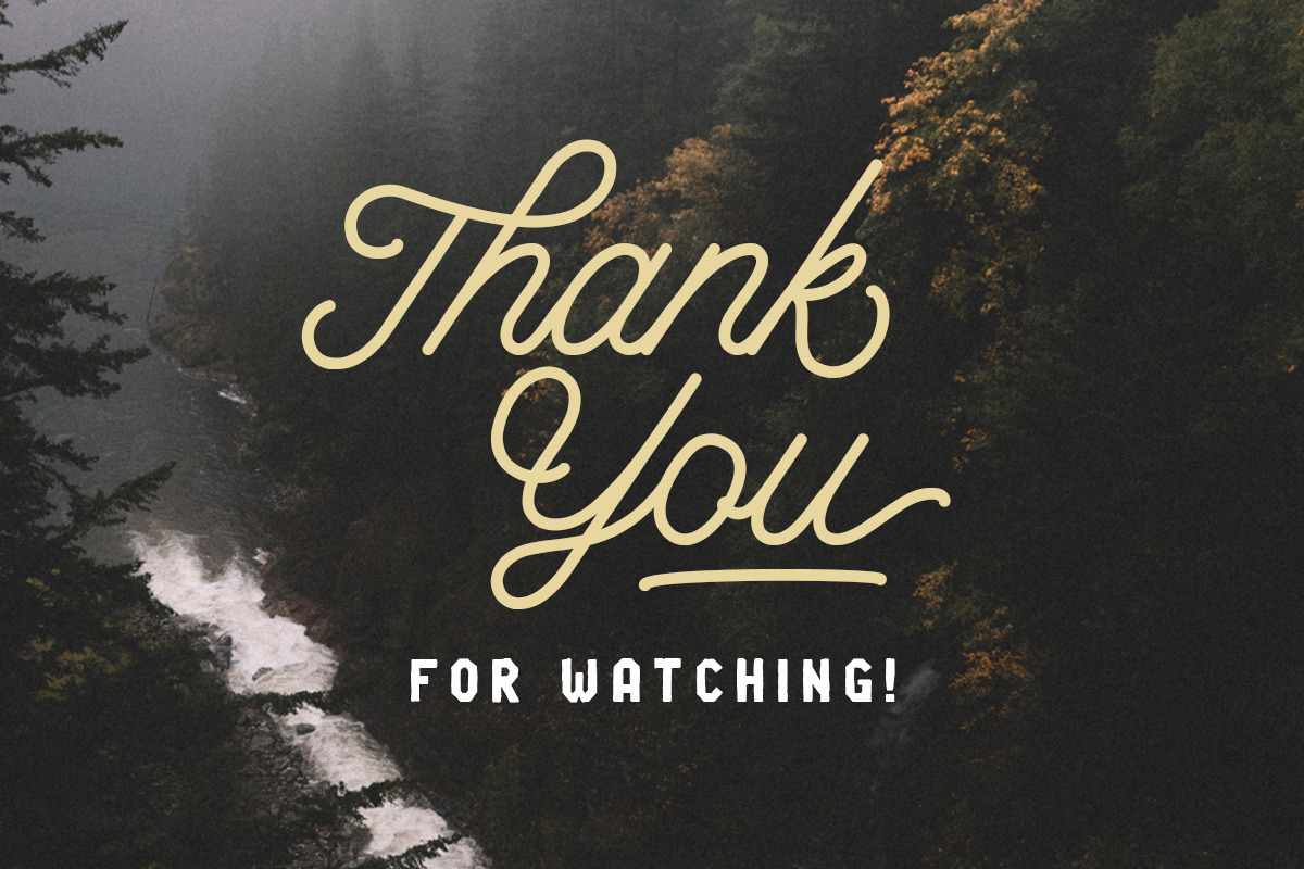 Riverside Font Duo, a Script Font by Letterhend Studio (Photo 9 of 9)