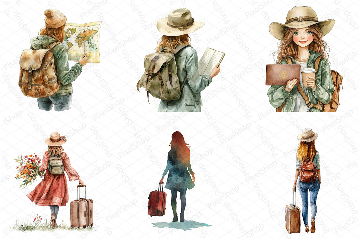 Watercolor Sports Kids Clipart Bundl, an Illustration by DreamPrint404 (Photo 3 of 6)