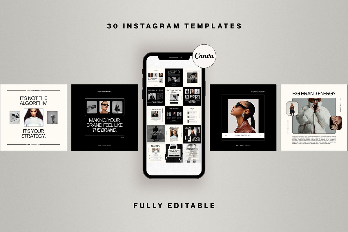 Coaching Instagram Canva Template, a Social Media Template by Deb Creative Studio (Photo 2 of 9)