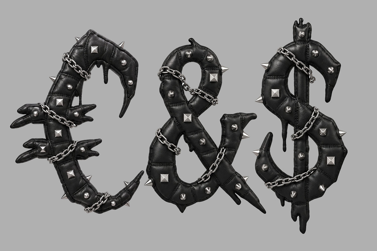 Gothic Punk Font, a Blackletter Font by Handmadefont (Photo 5 of 15)