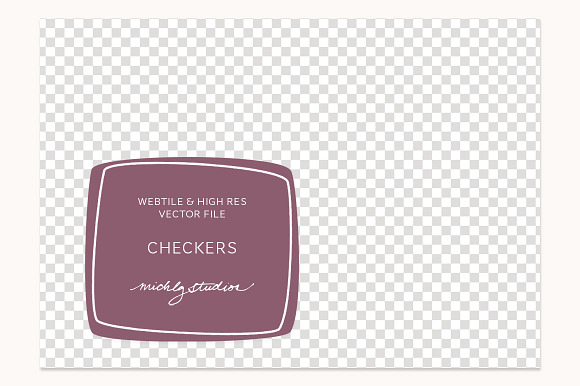 VECTOR & PSD Checker tile & pattern preview 3
