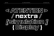 Nextra - Sports Futuristic Font, a Sans Serif Font by Wasabib Studio (Thumbnail 8 of 8)