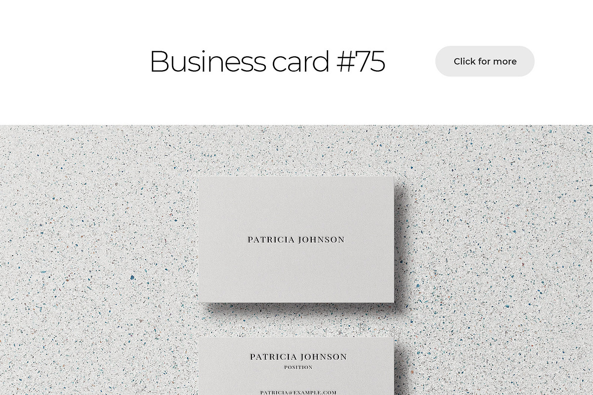 Business Card Mockup Template Bundle, a Product Mockup by PrintPixel (Photo 28 of 28)