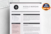 Resume/CV Bundle | 200+ for $29, a Resume Template by ResumeInventor (Thumbnail 110 of 207)