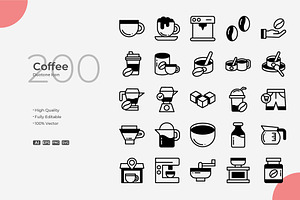 Coffee Duotone Icons