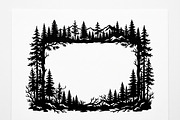 Majestic Pine Trees SVG, a Finance Illustration by Amazin_art (Thumbnail 2 of 41)