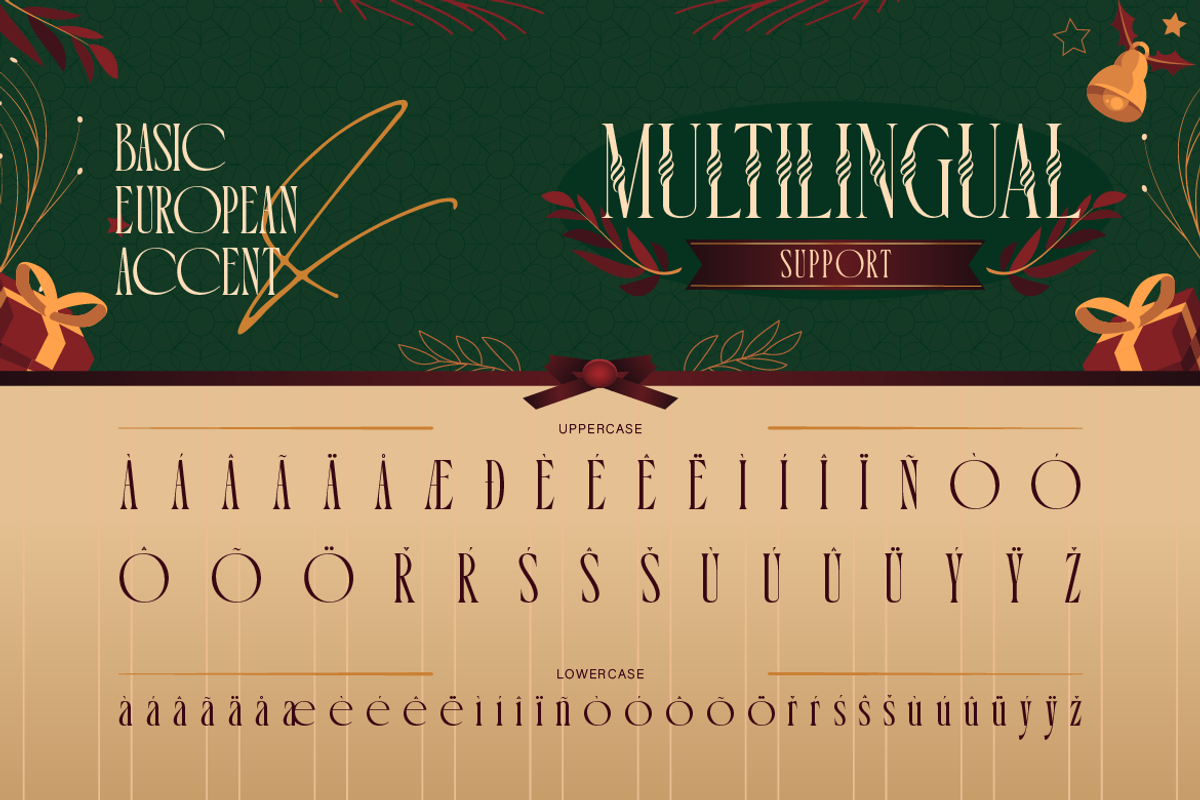 Santastic - Elegant Christmas Serif, a Serif Font by Burntilldead (Photo 11 of 12)
