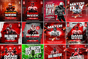 40 Football Game Day Flyer Template, a Flyer Template by Artonix (Thumbnail 3 of 6)