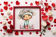 Christmas Elf Girl Clipart, an Illustration by RobertsArt (Thumbnail 6 of 7)