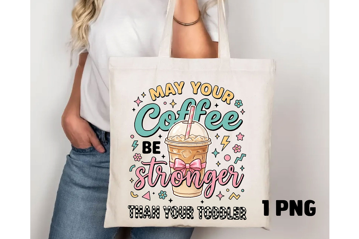 Stronger Than Toddler Mom, a Seasonal Illustration by DreamCafeArt (Photo 6 of 6)