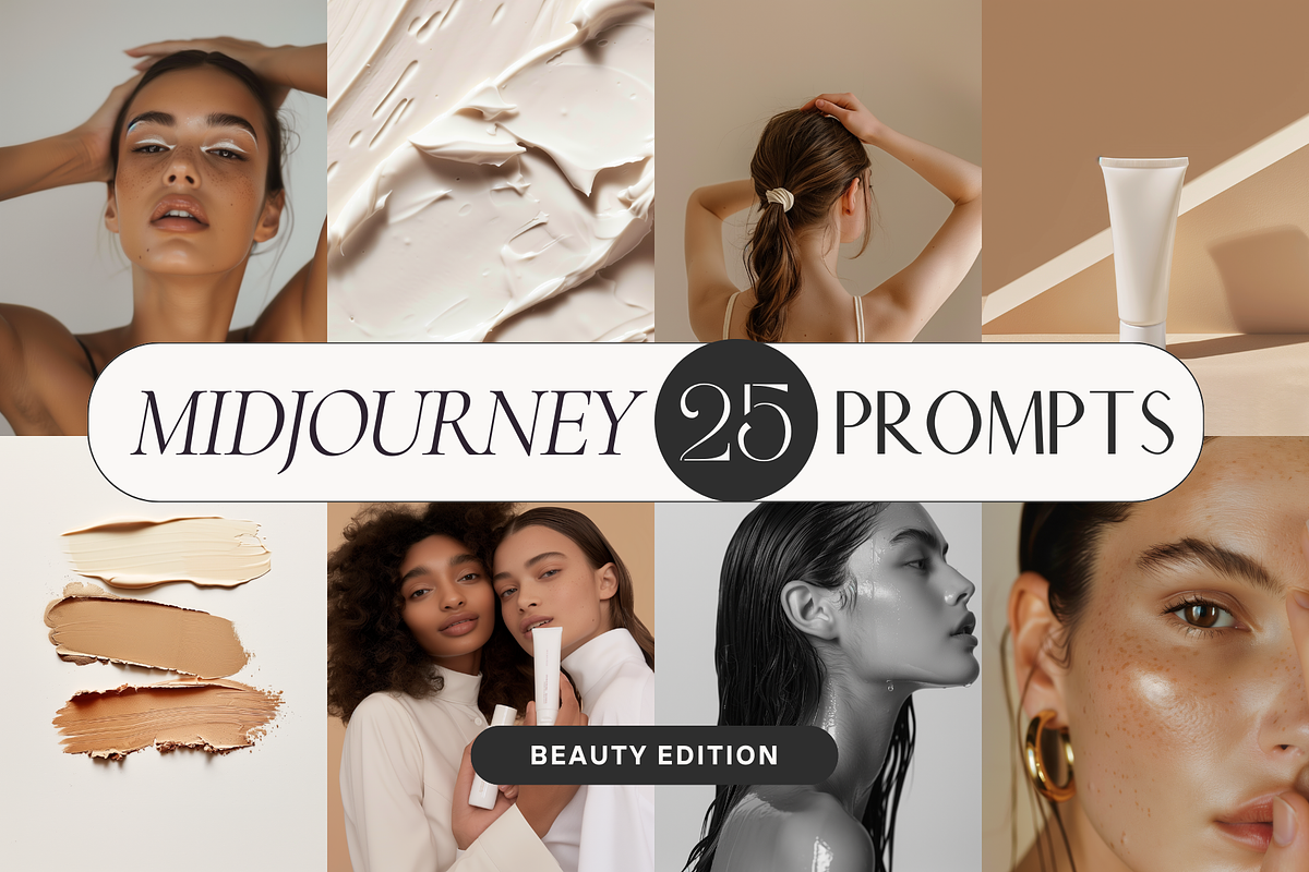 25 Midjourney Prompts for Beauty, a Beauty & Fashion Photo by Refancy (Photo 1 of 6)