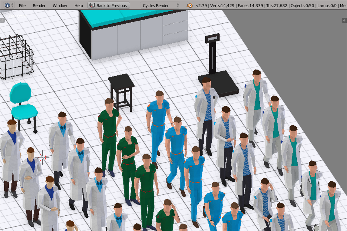 Scientist Men, a Characters & Person 3D Model by Studio Ochi (Photo 5 of 8)