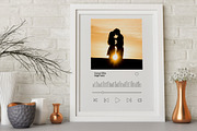 Song frame, music player template, a Graphic by vikkishop (Thumbnail 5 of 6)
