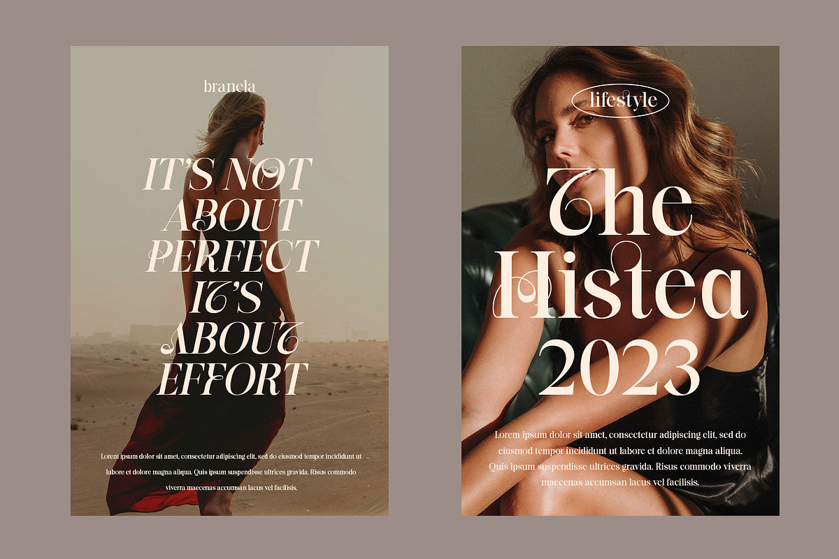 Branela Experiemental Serif font, a Serif Font by RantautypeStudio (Photo 13 of 15)