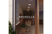 Window glass storefront logo mockup, a Product Mockup by Mockthethics. (Thumbnail 12 of 13)