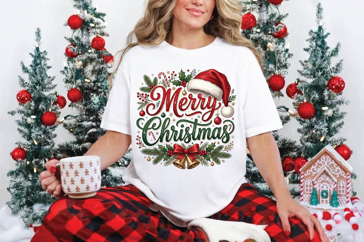 Merry Christmas PNG, Christmas PNG, a Seasonal Illustration by DreamPrint404 (Photo 4 of 6)