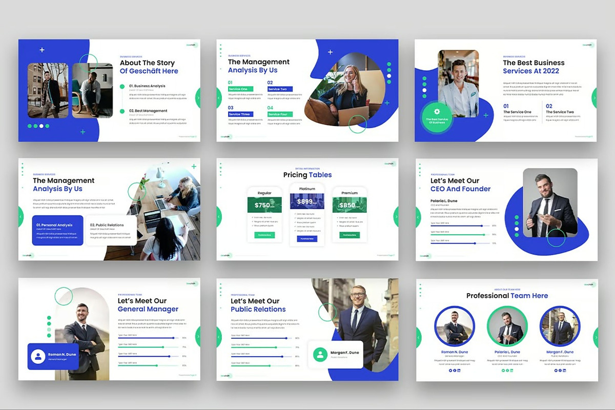 Gescaft  Business Plan Google Slides, a Presentation Template by Fit-tee (Photo 5 of 6)